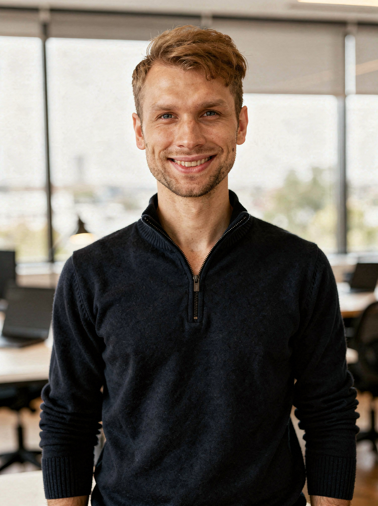 AI-generated professional headshot example 2