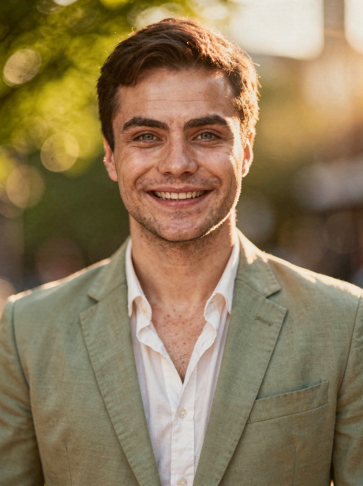 AI-generated professional headshot example 8